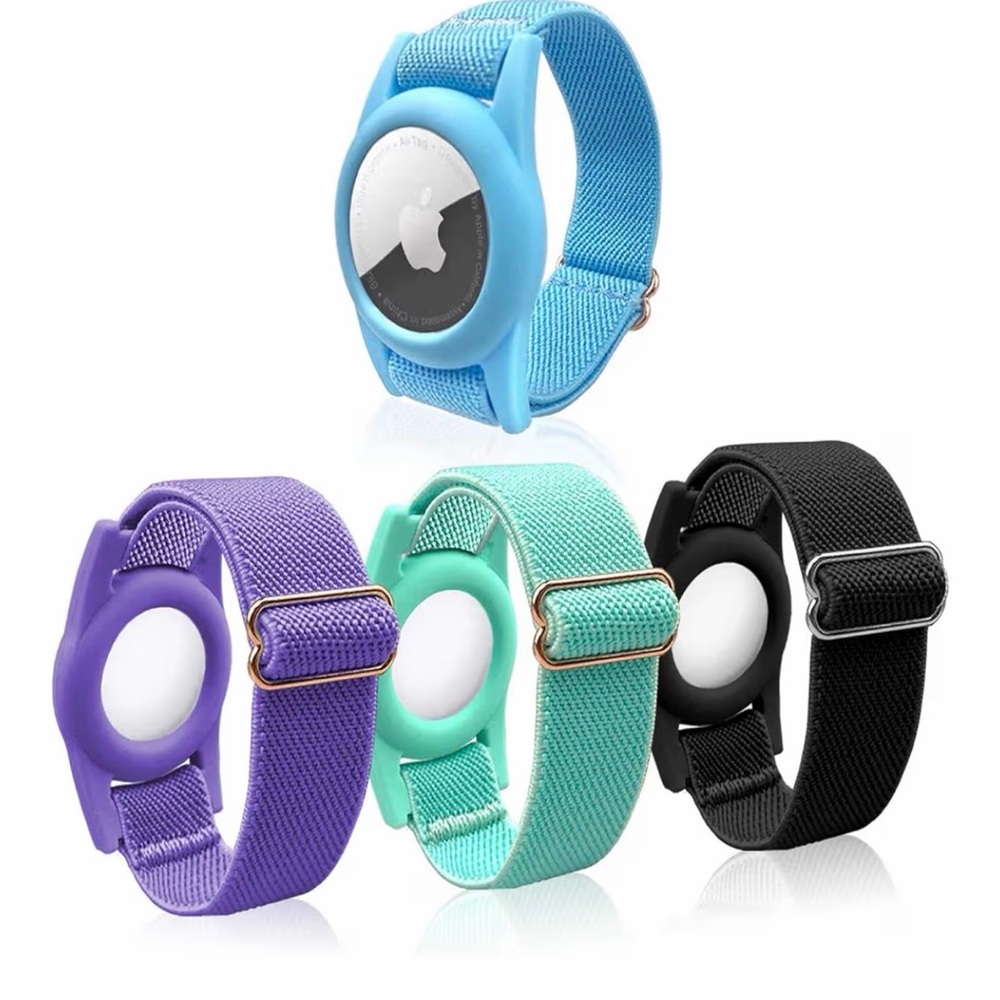 4 pack kids AirTag bracelets